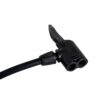 Pompă de podea pentru bicicletă Syncotomate R50144.2, fier crom cu manometru - imagine 5