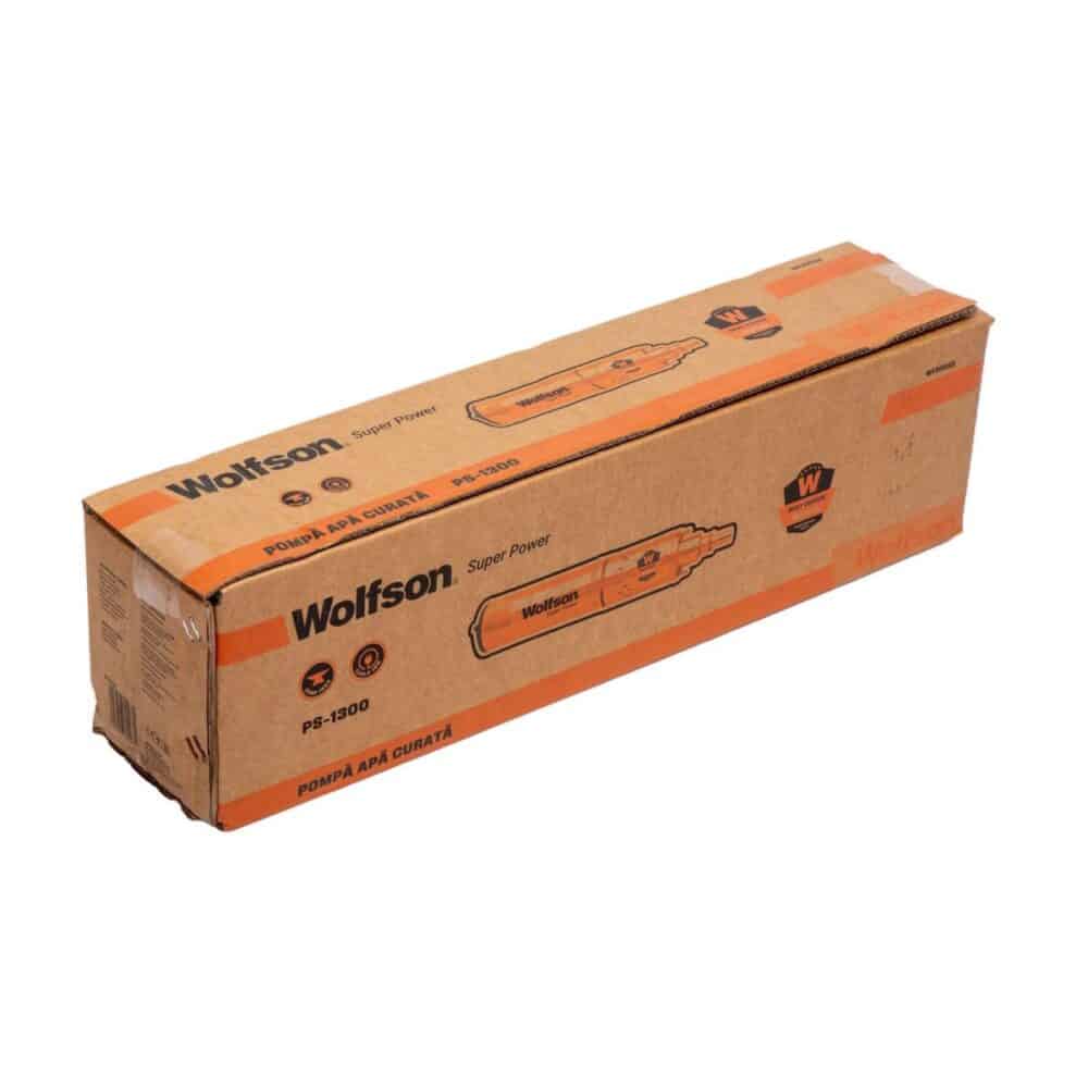 Pompă submersibilă Wolfson PS-1300 Super Power, inox, apă curată - imagine 5