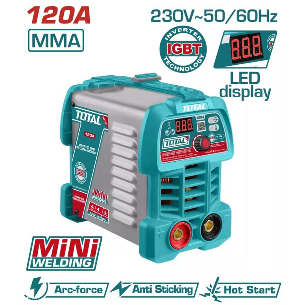Aparat de sudură Inverter MMA Total TW212049E, 120A, IGBT - imagine 1