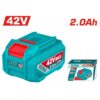 Acumulator Li-Ion 42V Max 2.0Ah Total TFBLI42201E, 42Vmax Share - imagine 1