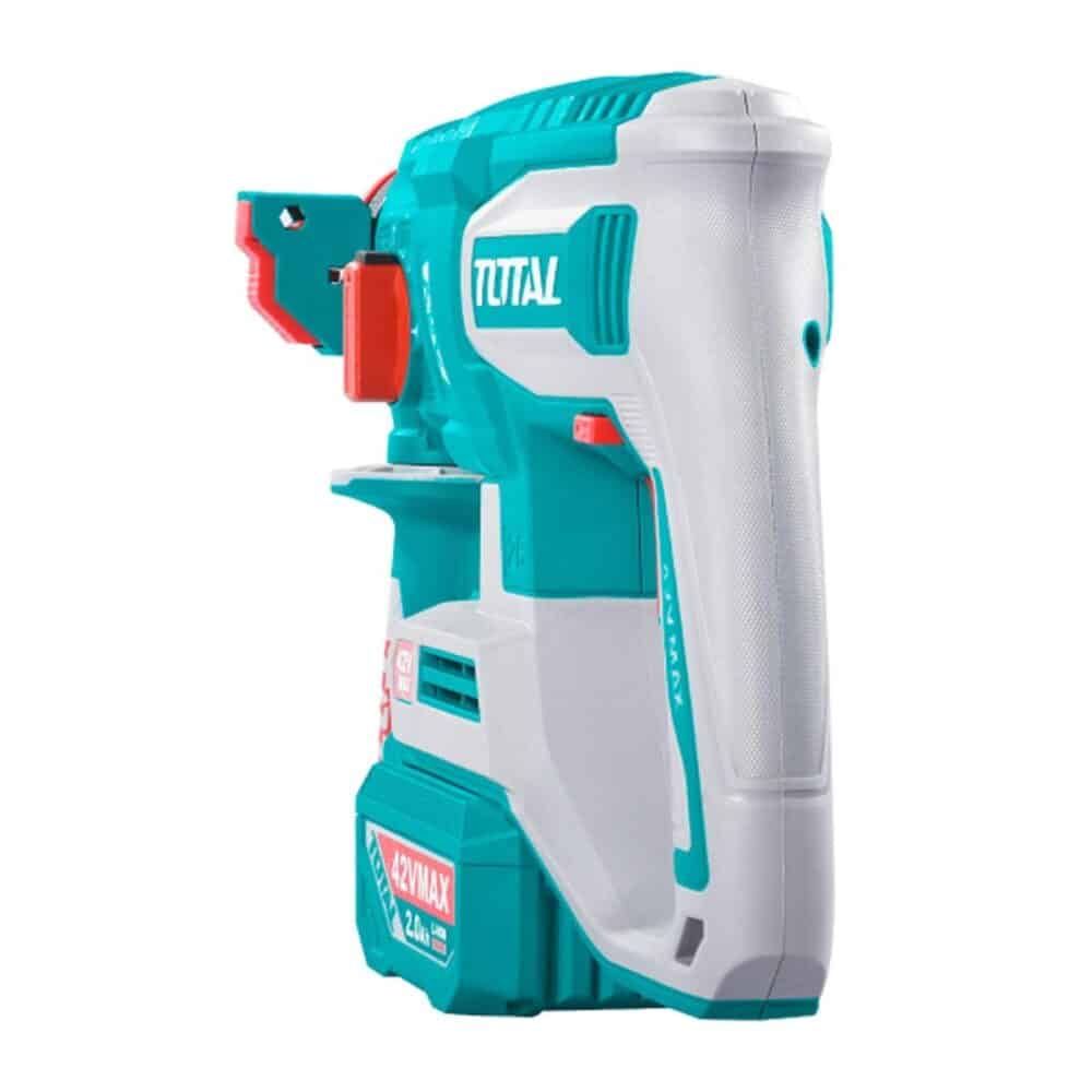 Ciocan rotopercutor cu acumulator TOTAL 42V Max 28mm, 2x2.5Ah Li-Ion, motor brushless - imagine 3