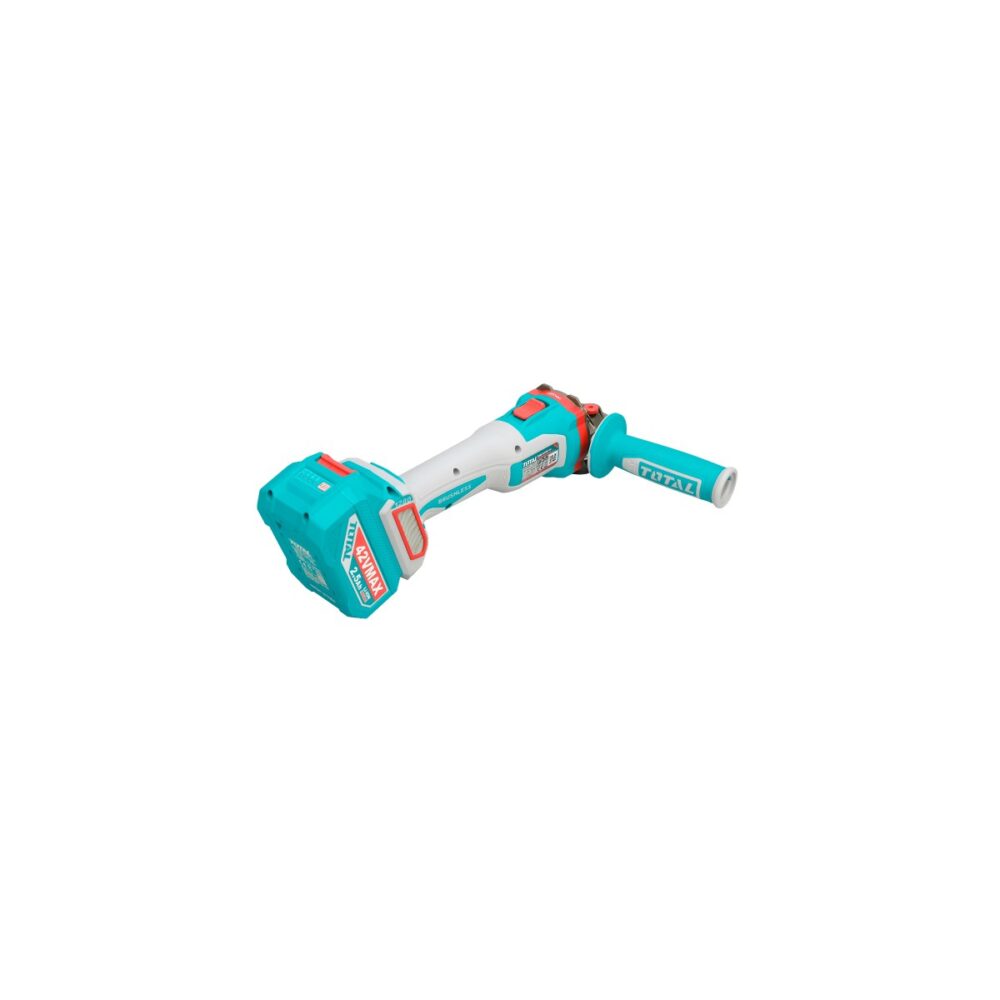 Polizor unghiular Total 42V 1280W Brushless, 115 mm, 2 acumulatori 2.5Ah - imagine 3