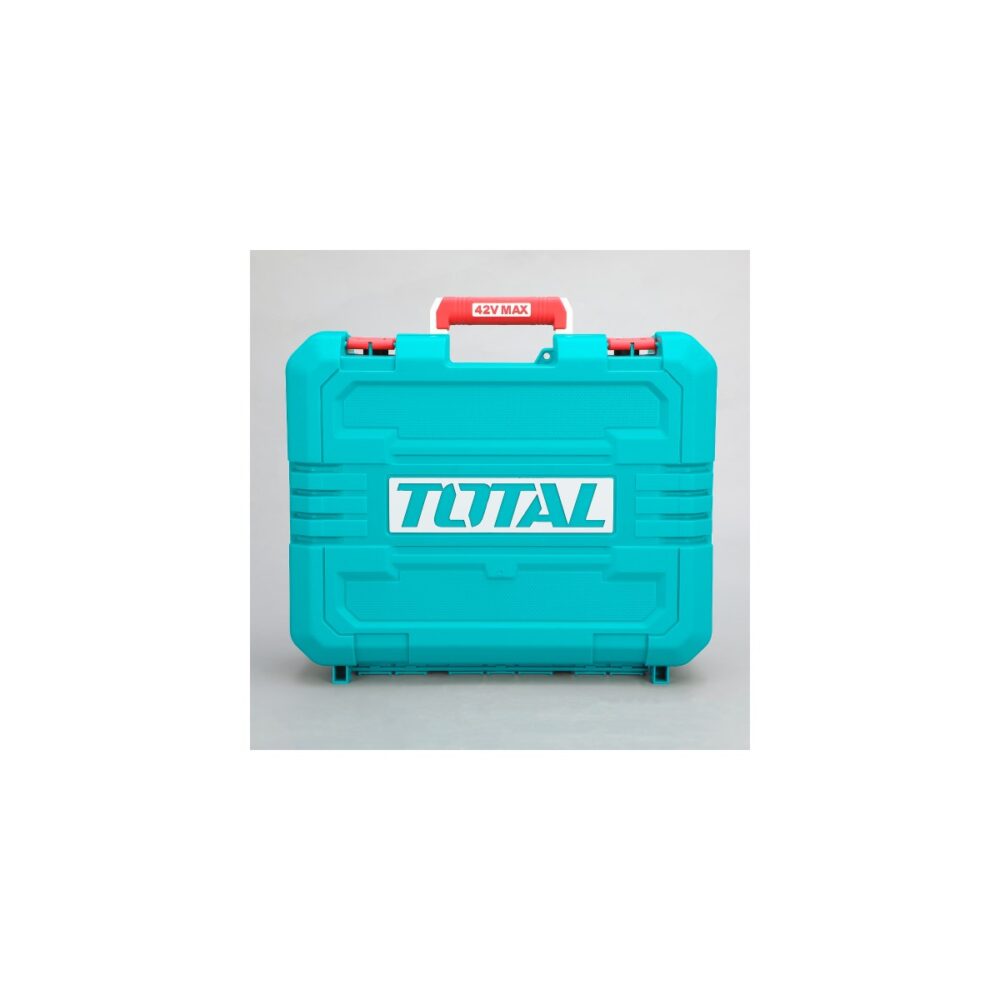 Polizor unghiular Total 42V 1280W Brushless, 115 mm, 2 acumulatori 2.5Ah - imagine 5