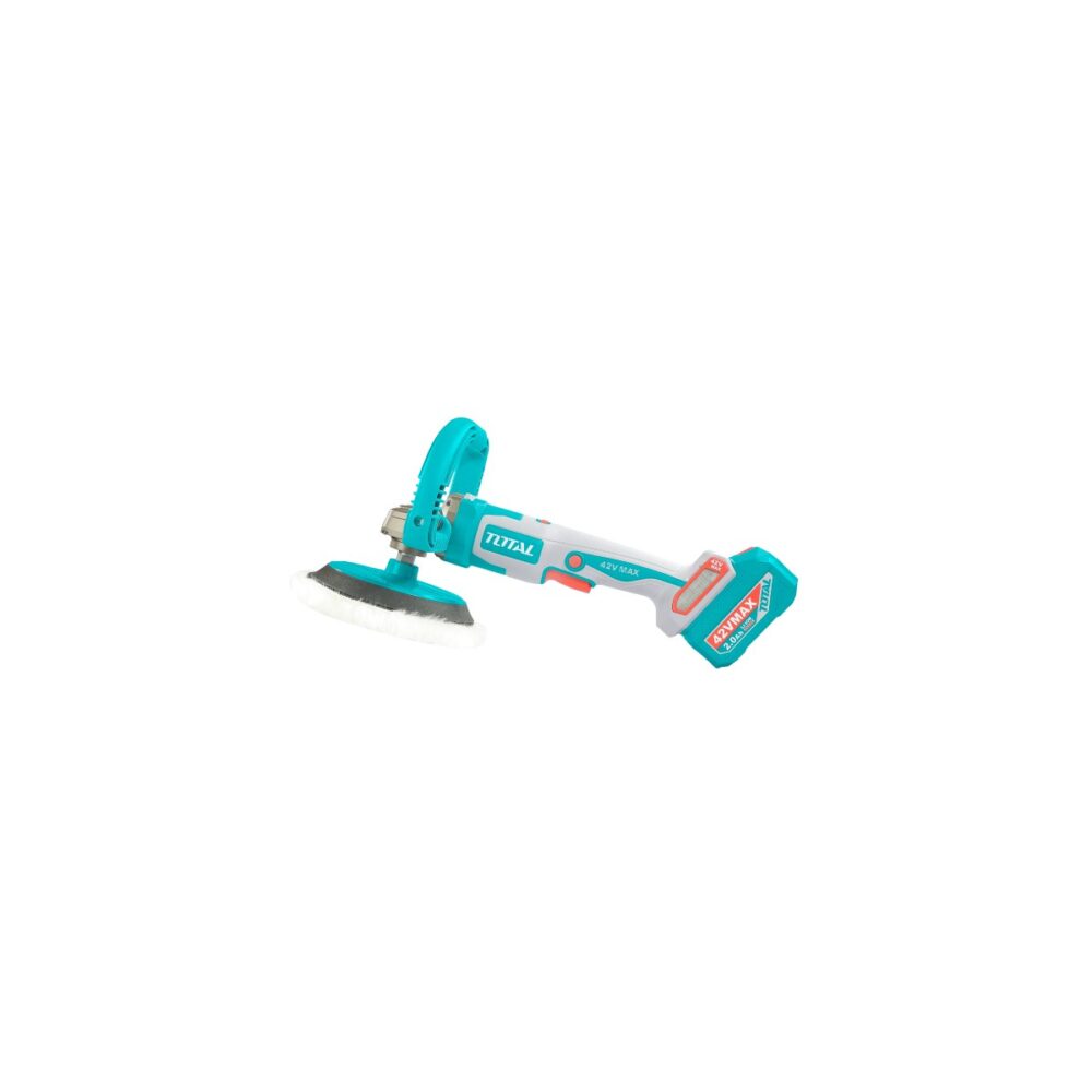 Mașină de polizat Total 42V brushless, disc 180mm, 2 acumulatori 2.0Ah - imagine 2