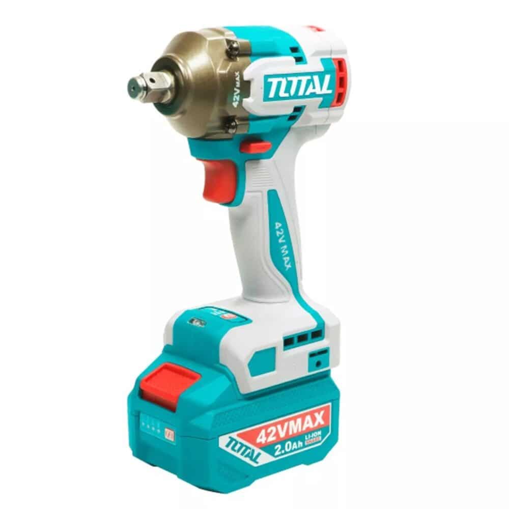 Mașină de înșurubat cu impact Total TIWLI42461E, 42V Max, 2.0Ah Li-Ion, 300W - imagine 1