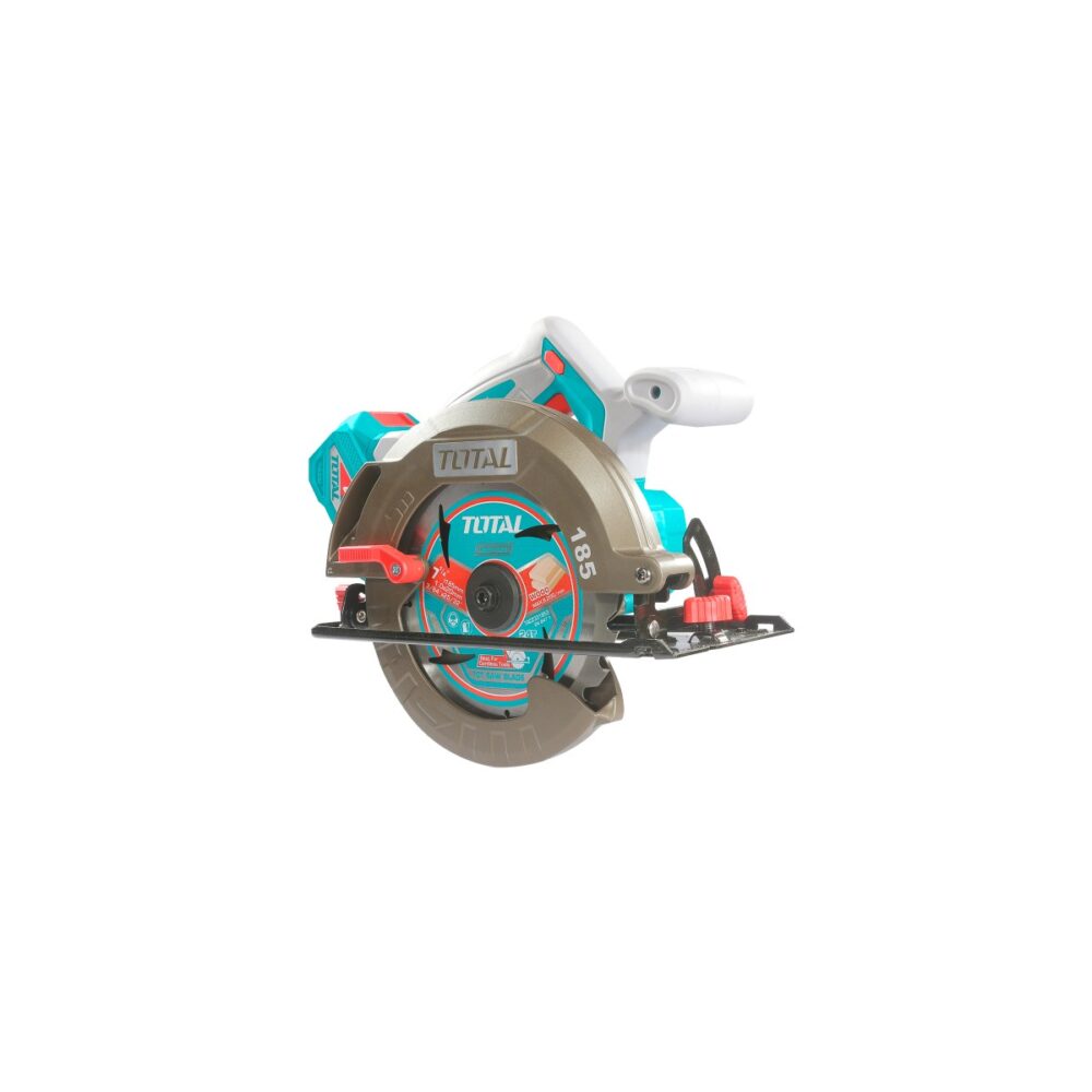 Fierăstrău circular Total 185mm 42V BL Motor, 2 acumulatori 2.5Ah - imagine 2
