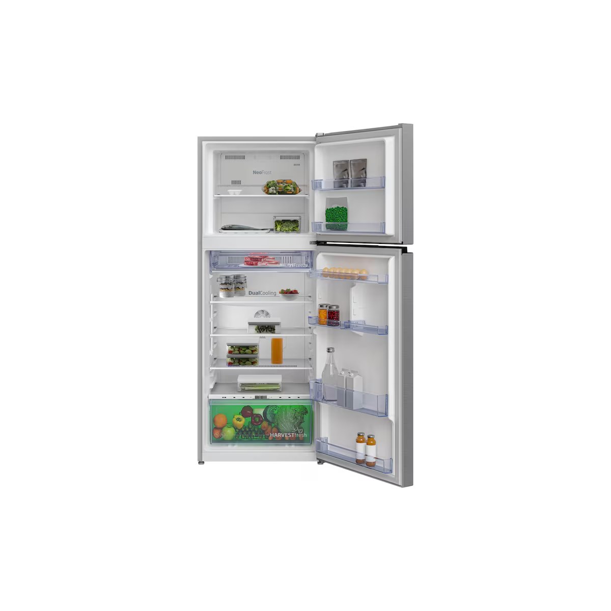 Combina frigorifică Beko RDNT401E40SZXBN, clasa E, 277L + 98L, NeoFrost, DualCooling - imagine 2
