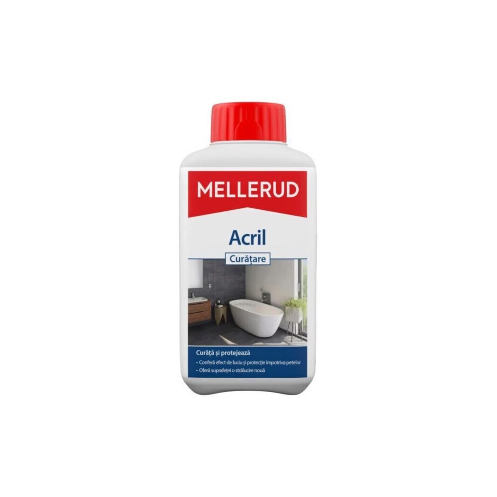 Soluție curățare acril Mellerud 0.5 L - imagine 1