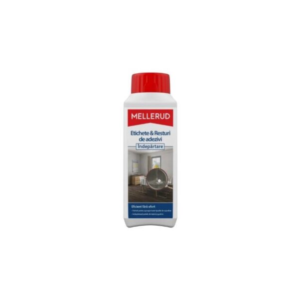 Soluție Mellerud pentru îndepărtarea etichetelor și resturilor de adezivi 0.25 L - imagine 1
