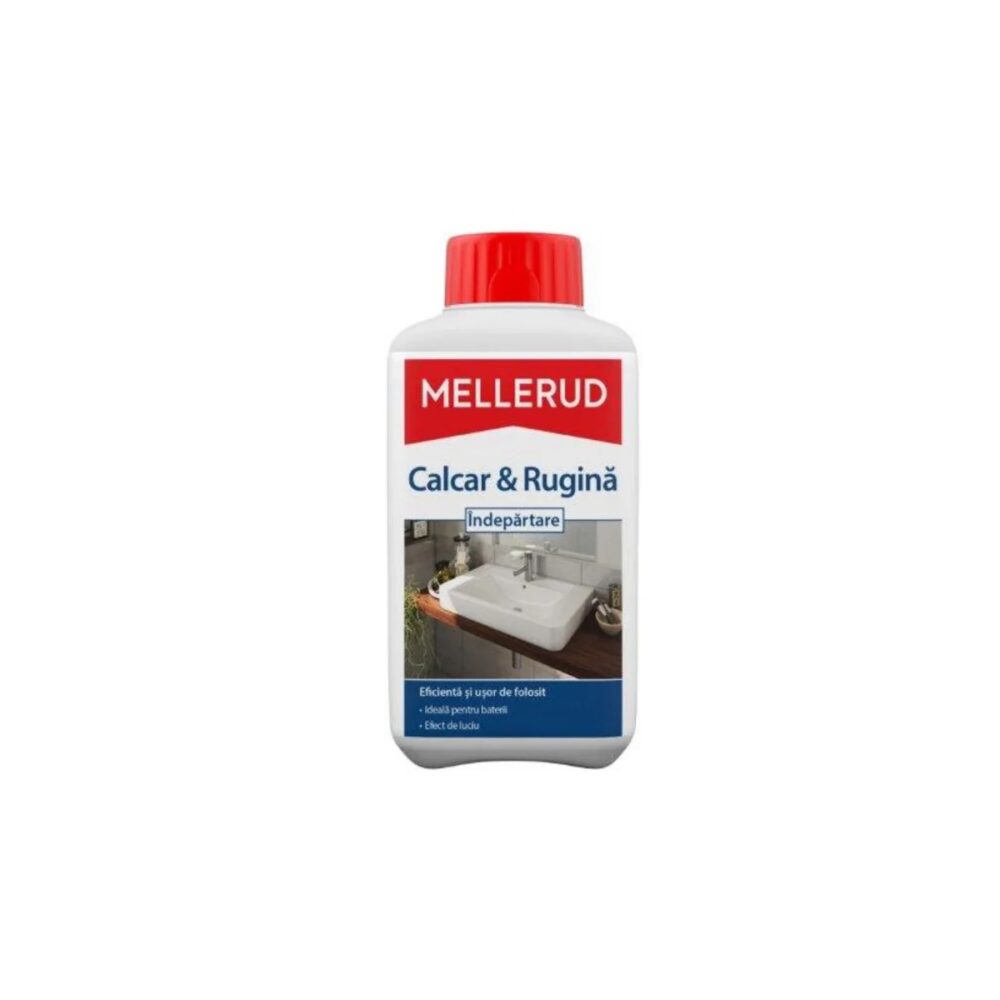 Mellerud Soluție îndepărtare Calcar și Rugină 0.5L - imagine 1