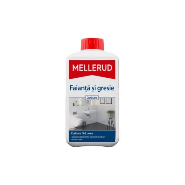 Soluție curățat faianță și gresie Mellerud 1 L, formulă acidă - imagine 1