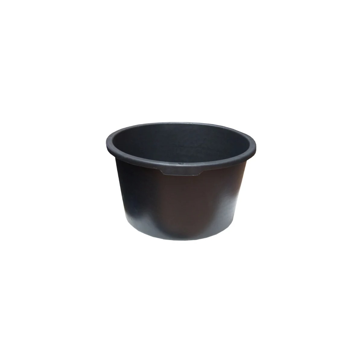 Cuvă rotundă plastică 90 L, neagră, pentru plantare