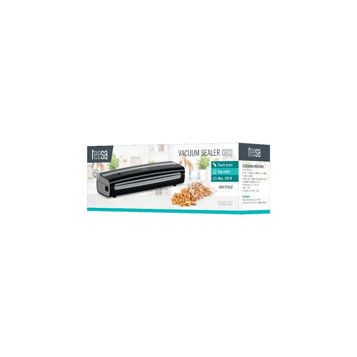 Aparat de ambalare sub vid Teesa V200, 130 W - imagine 4