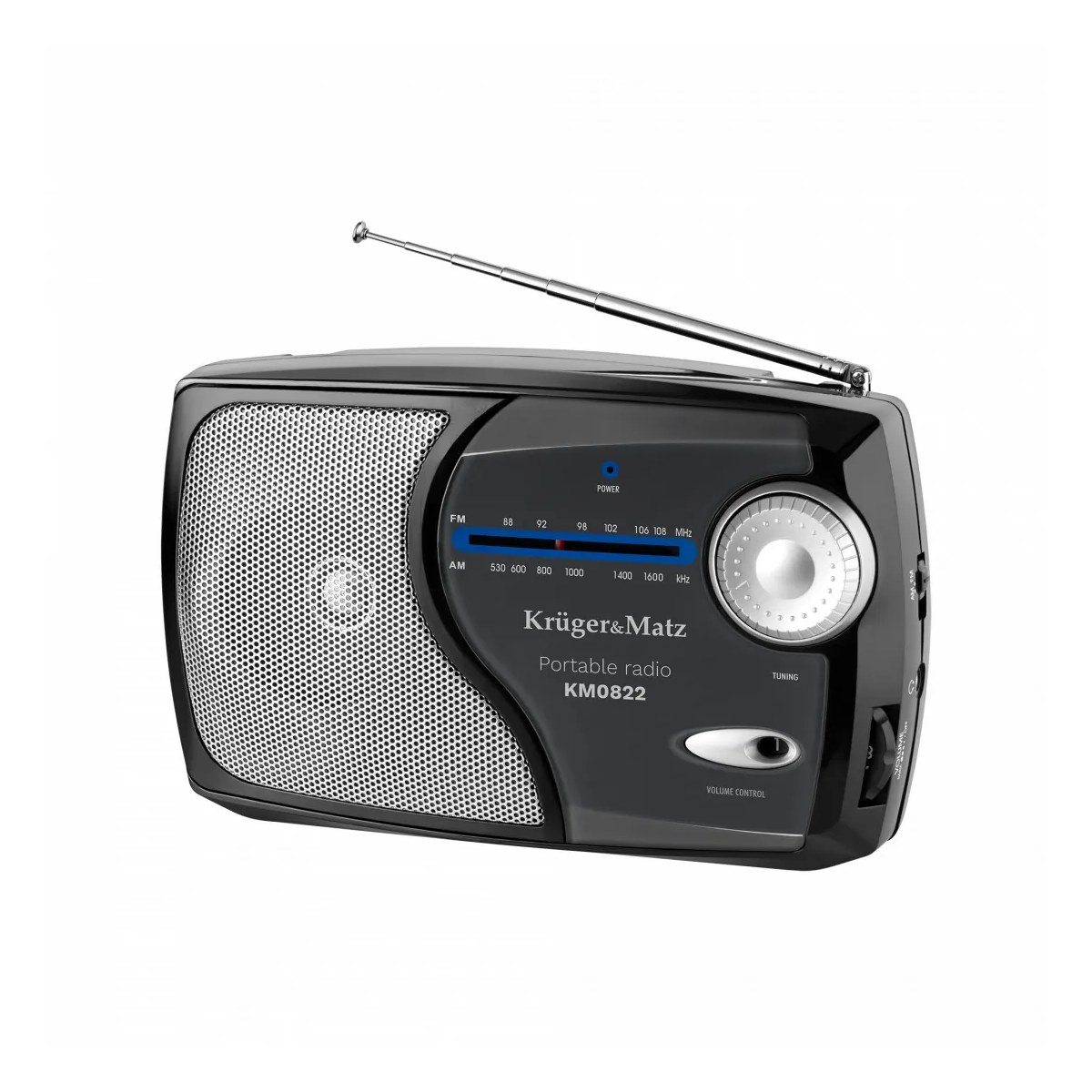 Radio portabil Krüger&Matz KM0822 FM/AM cu antenă telescopică