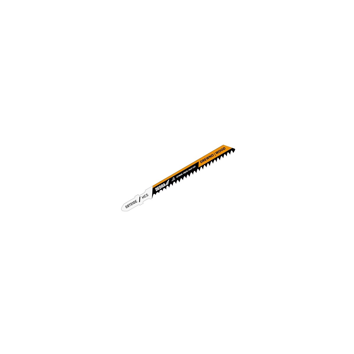 Lamă de ferăstrău pendular Dedra 08T010E, pentru lemn, HCS
