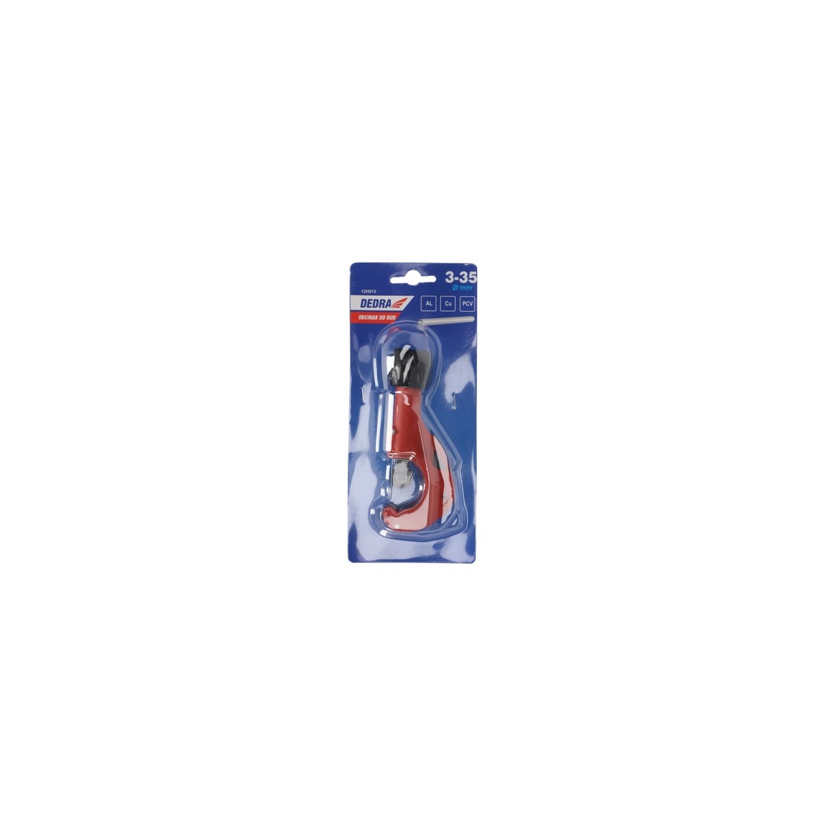 Tăietor de țevi Dedra 12H012, 3-35 mm, pentru aluminiu, cupru și PVC - imagine 3