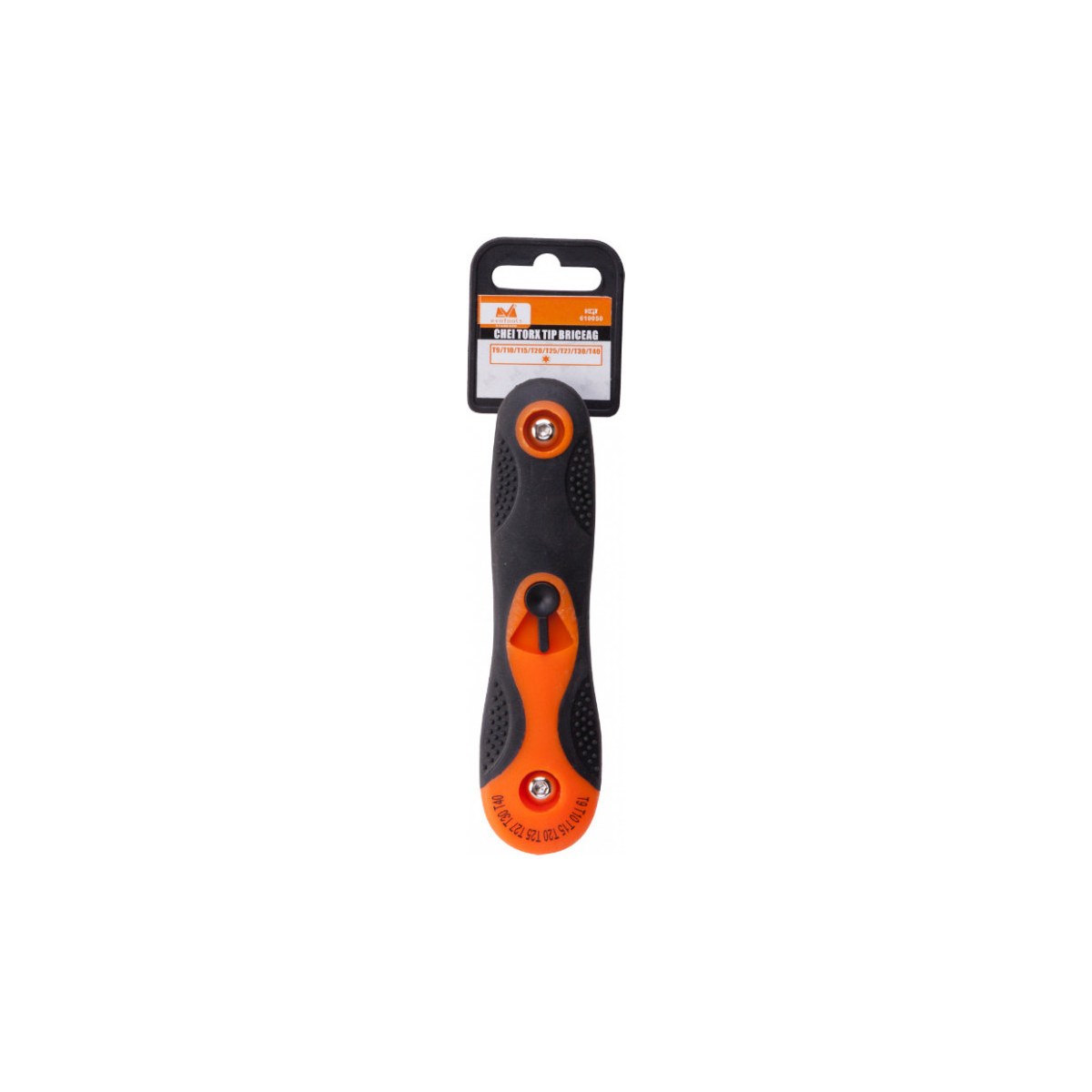 Set chei Torx tip briceag HGT 610050, biți detașabili T5-T40 - imagine 2