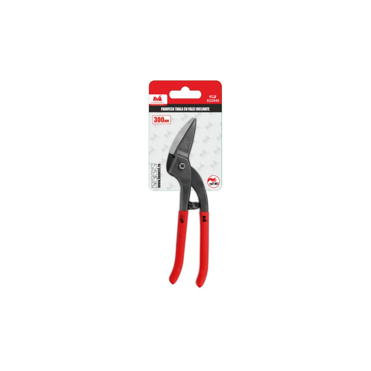 Foarfecă tablă cu falci înclinate Honest HGT622040 300mm - imagine 2