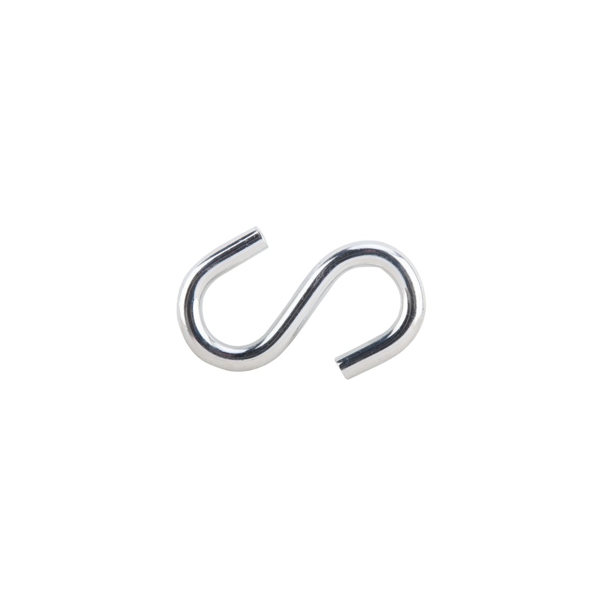 Carlig metalic dublu 10 mm, oțel cromat, cod HGT675703 - imagine 1