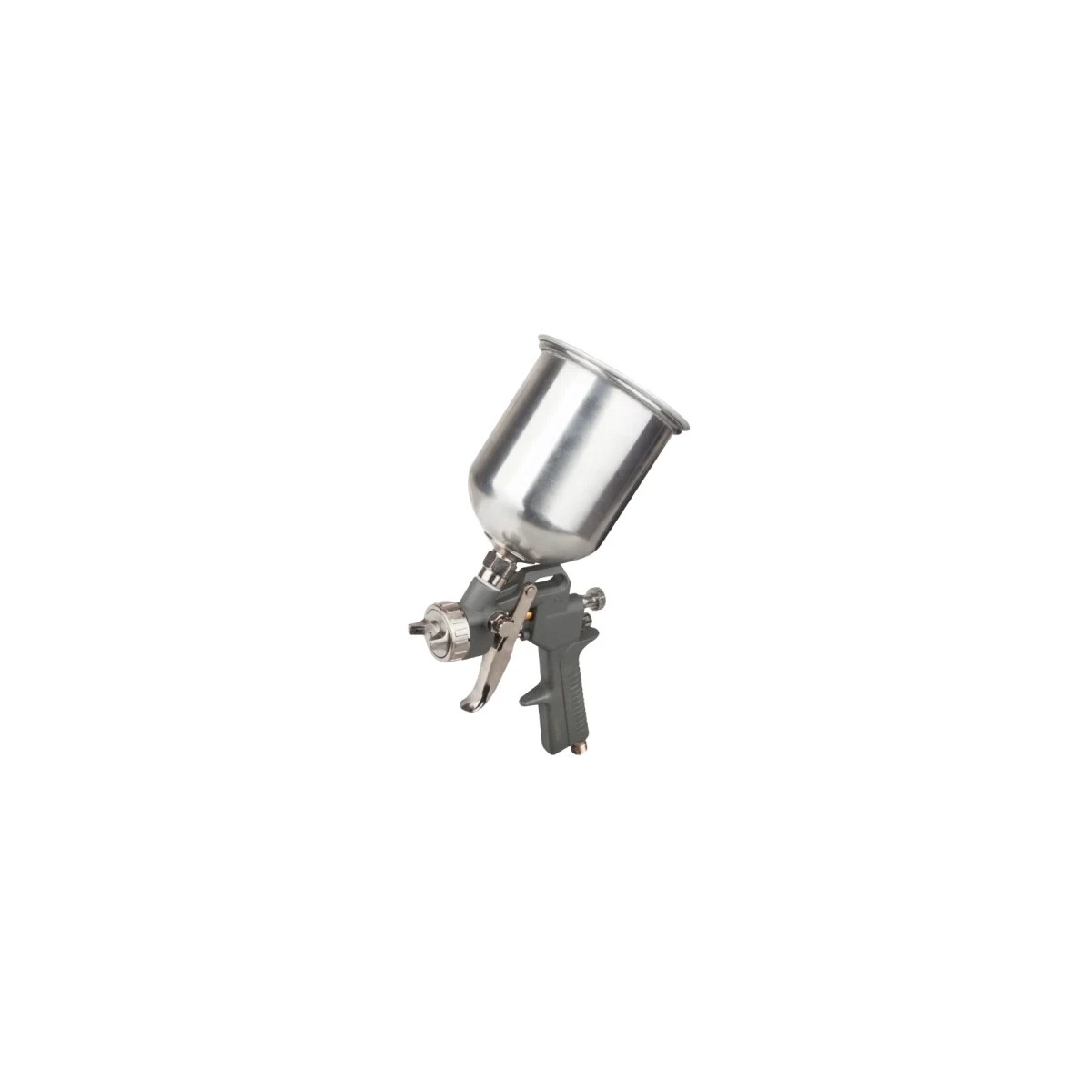 Pistol de vopsit cu aer comprimat Honest 675799, cupă 600 ml, duză 1/4 inch, 3 duze - imagine 1