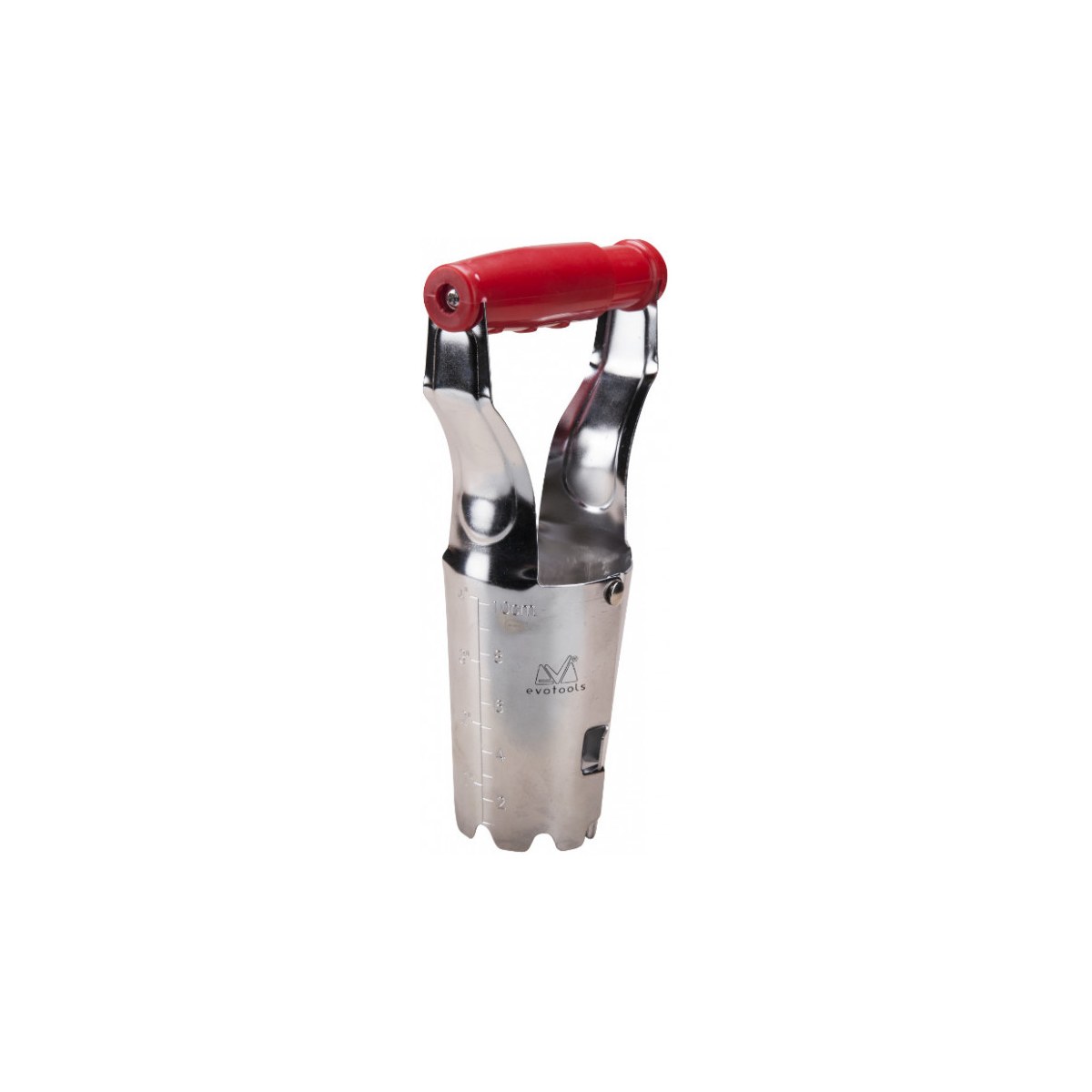 Plantator bulbi metalic cu maner, adancime 10 cm, evotools HGT634210 - imagine 2