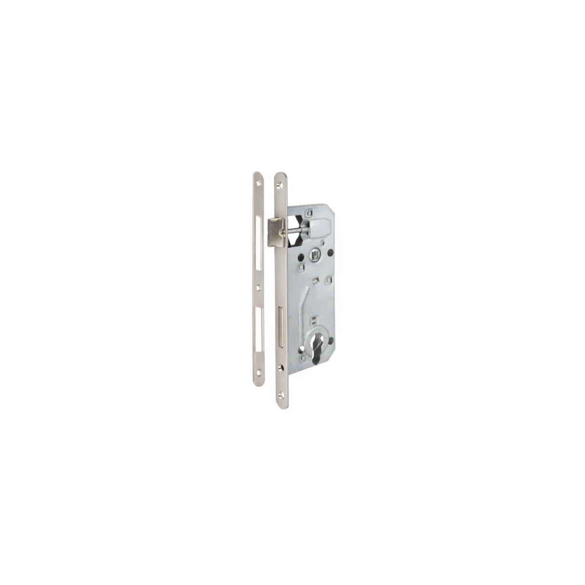 Broască de ușă mortizată cu cilindru tip Y, zincată, model HGT642096