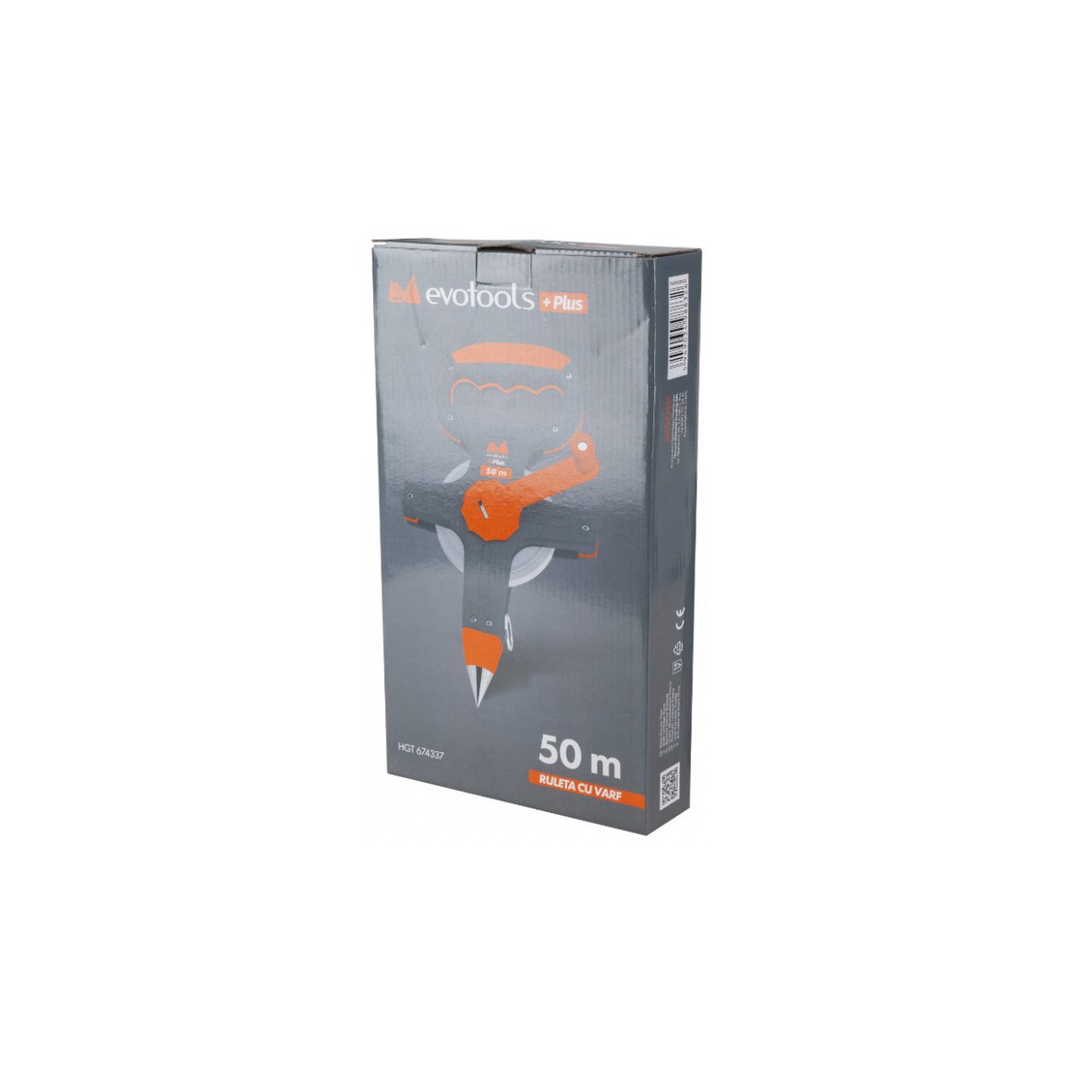 Ruletă cu vârf 50 m evofootools Plus HGT 674337 - imagine 2