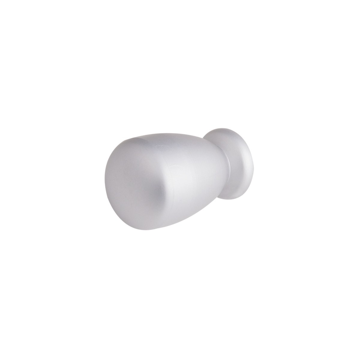 Buton mobilier rotund alb mat HGT677510 Honest