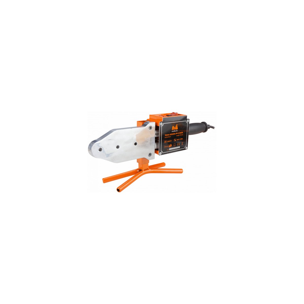 Trusă sudură PPR EvaTools 2000A 2000 W cu 6 mandrine și accesorii - imagine 2