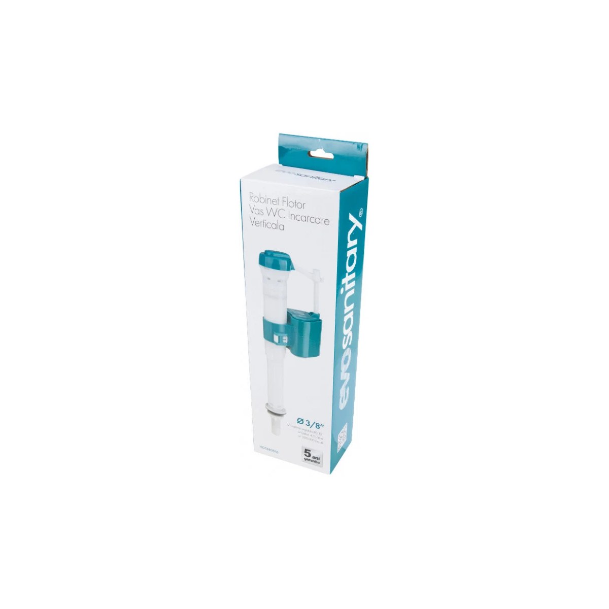 Robinet flotor vas WC încărcare verticală Ecosanitary 3/8" HGT680017 - imagine 2