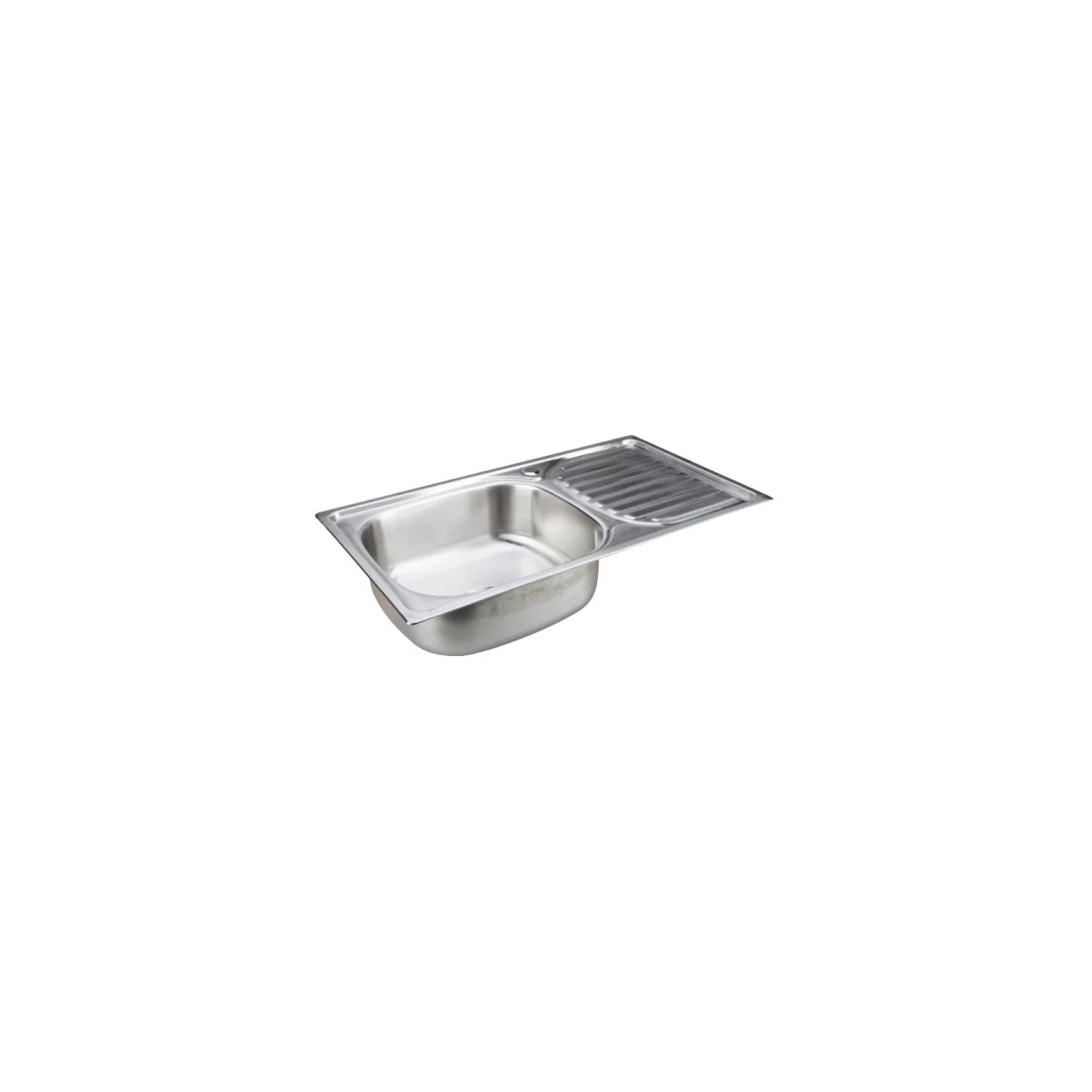 Chiuvetă de bucătărie din inox satinat cu tească, model HGT680827, Honest - imagine 1