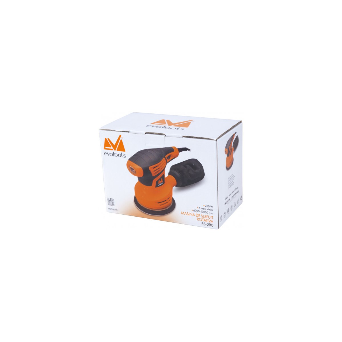 Mașină de slefuit rotativă evotools RS-280, 280 W, 6 trepte viteză - imagine 3