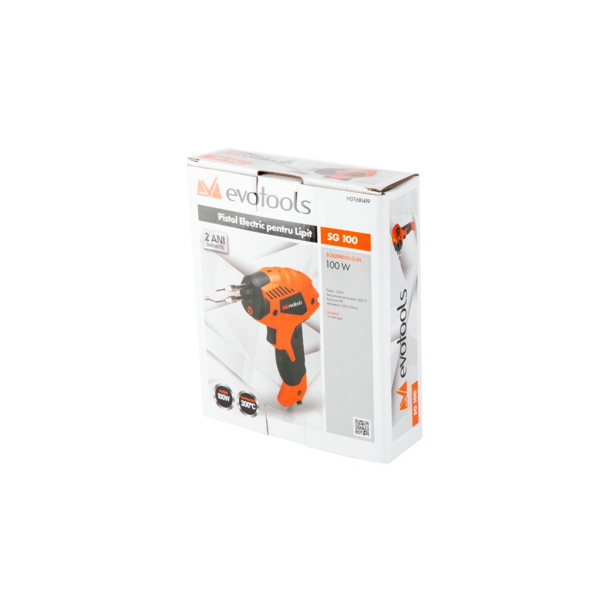 Pistol electric pentru lipit evotools SG 100, 100 W - imagine 3