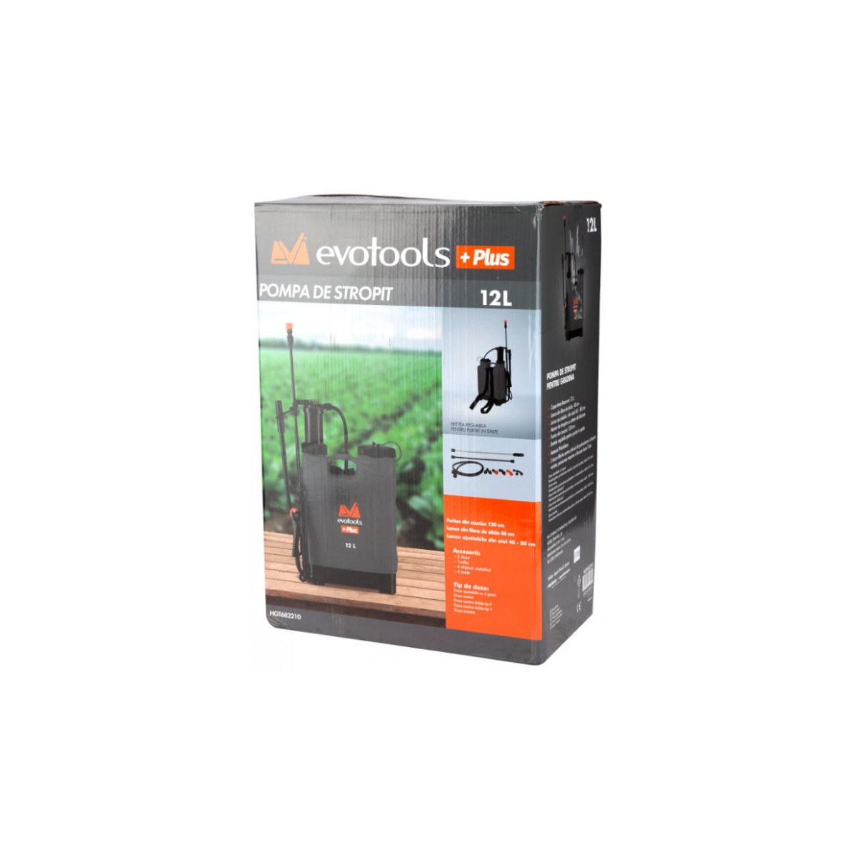 Pompă de stropit manuală evotools 12L HGT682210 - imagine 4