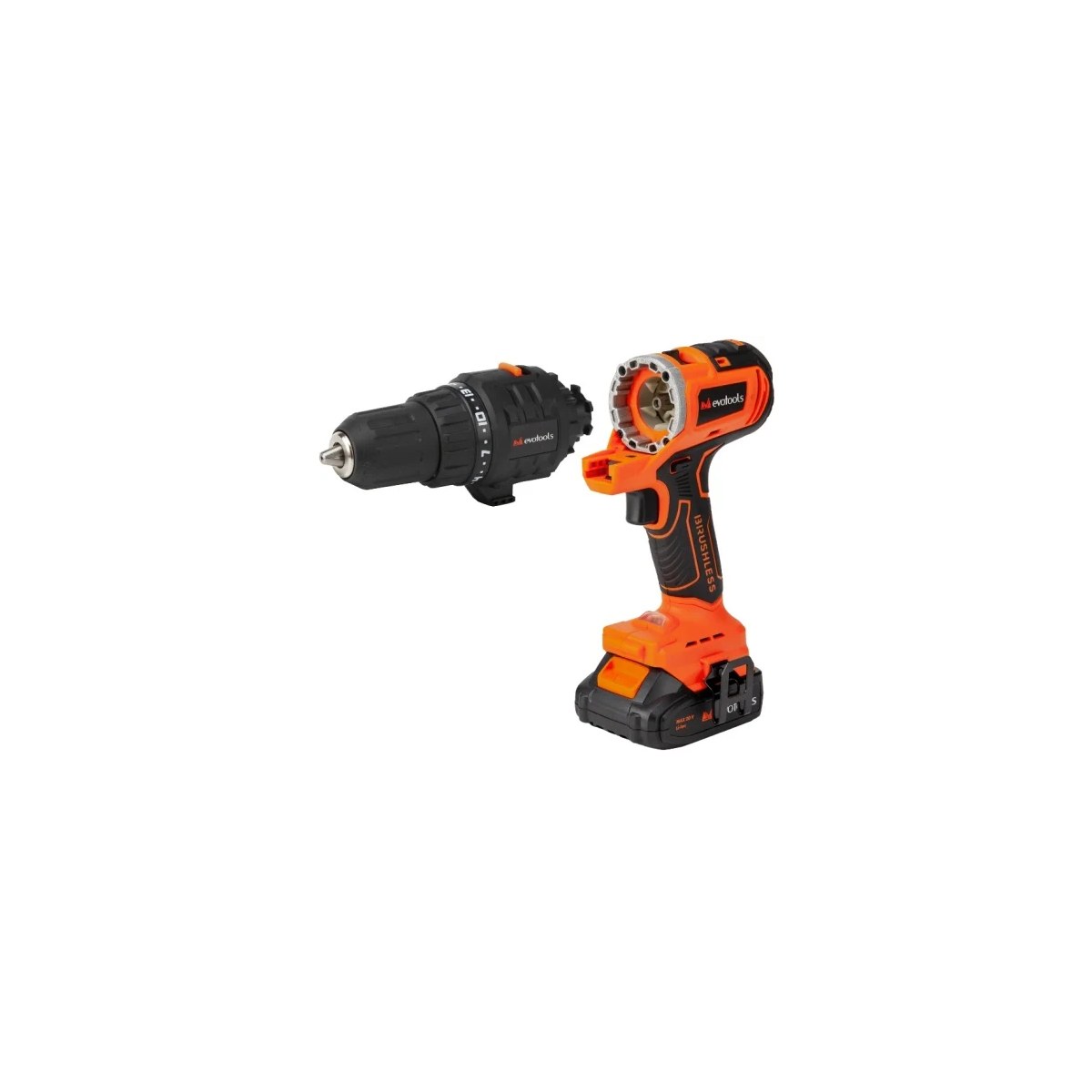 Mașină de insurubat multifuncțională evotools HGT 682373, 20V, motor brushless
