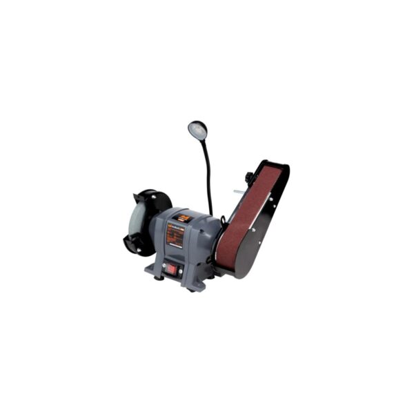 Polizor electric de banc cu bandă Evotools HGT682727 250W - imagine 1