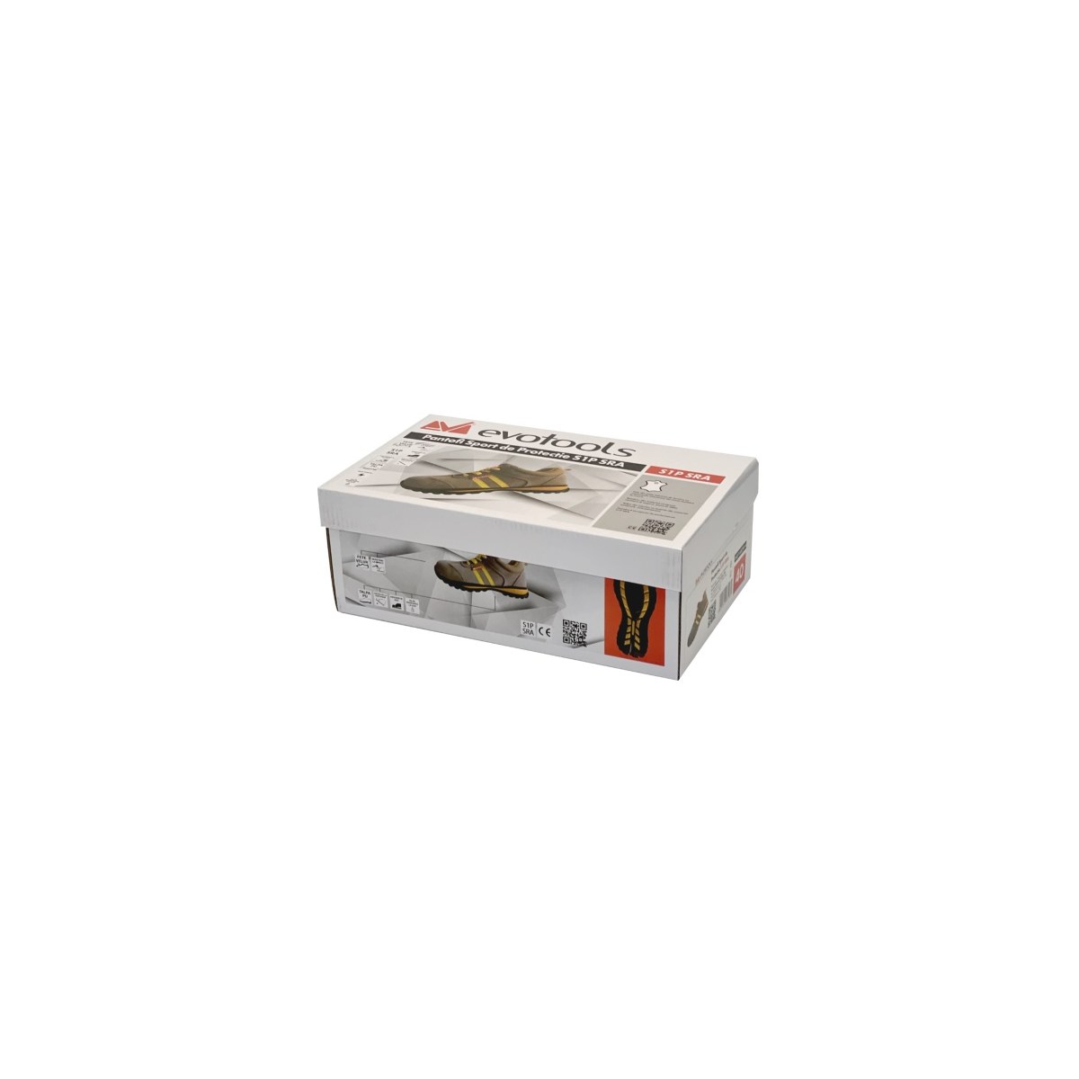 Pantofi sport de protecție evotools HGT682916, S1P SRA, mărime 42 - imagine 3