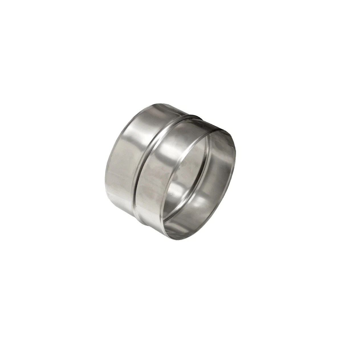 Mufă inox 130 mm pentru conductă de evacuare, model 651710 - imagine 1