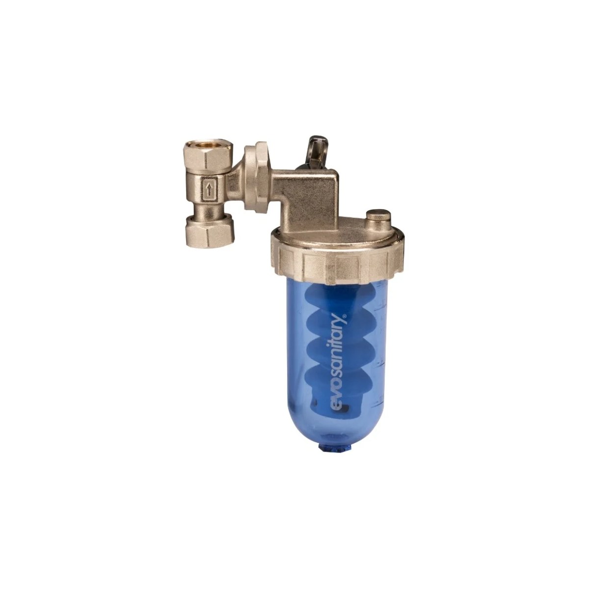Filtru anticalcar instalație 360° Evosanitary 1/2" FI, 8 bar, HGT683209 - imagine 1