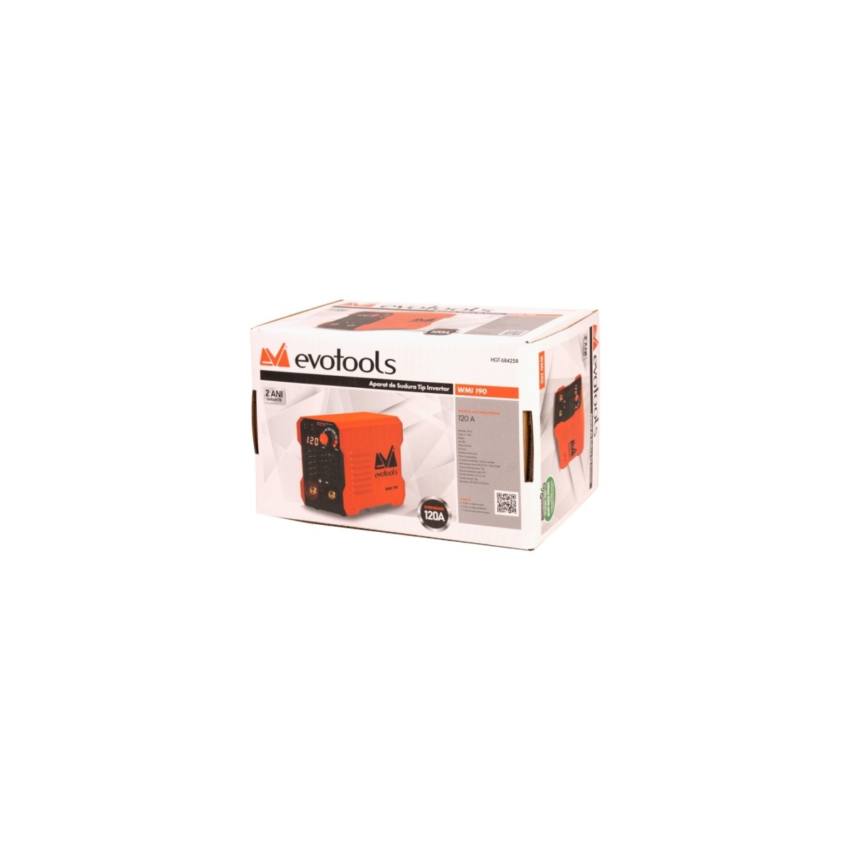 Aparat de sudură invertor evotools WMI 190, 120 A - imagine 3