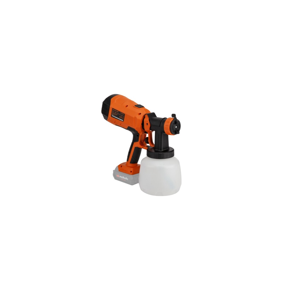 Pistol de vopsit fără fir evotools HGT 682621, rezervor 700 ml - imagine 2