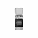 Aragaz cu cuptor pe gaz Heinner HFSC-S60LITGSL, 4 arzătoare, Grill, 60 cm, Gri