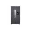 Frigider Side by Side Heinner HSBS-HM529NFINVDGWD, 529 L, Clasa E, Gri - imagine 1