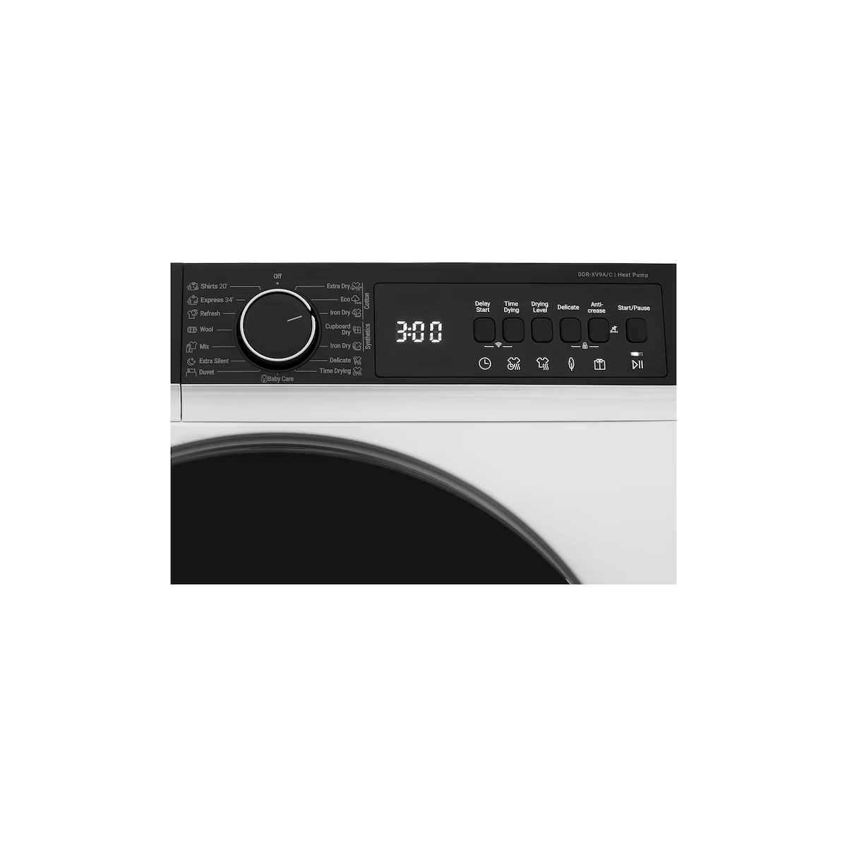 Uscător de rufe Daewoo DDR-XV9A/C, 9 kg, pompă de căldură - imagine 4