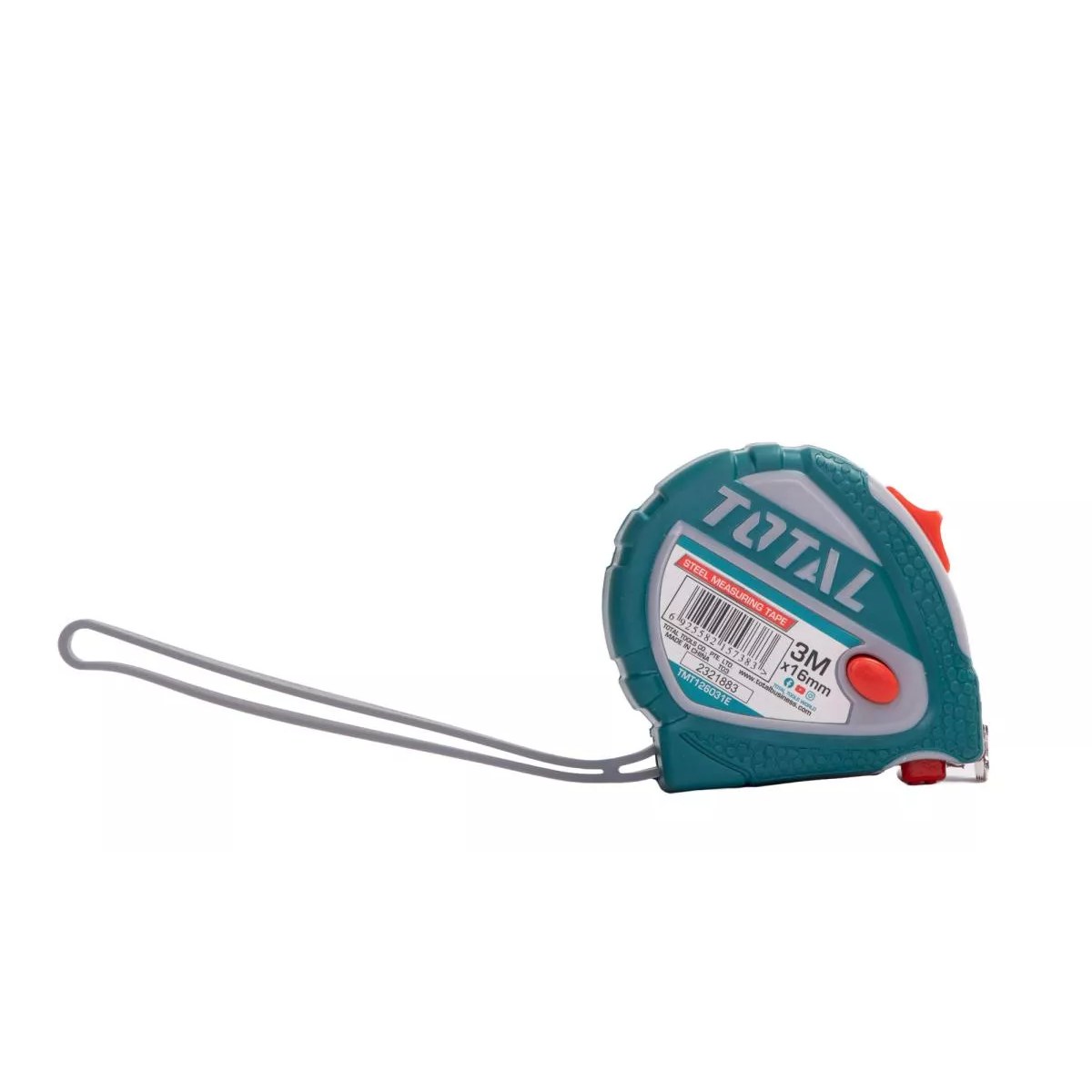Ruletă de măsurat Total TMT126031E, 3 m x 16 mm