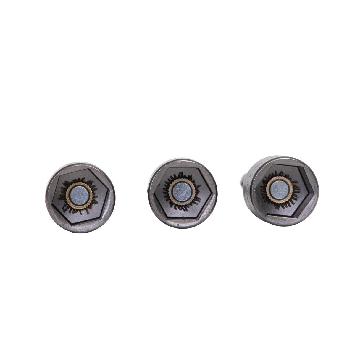 Set 3 capete tubulare magnetice 13 mm Total TAC271331, coadă hexagonală 1/4" - imagine 3