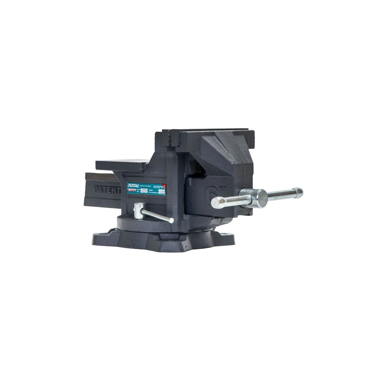 Menghină de banc Total THT6166, 150 mm (6"), bază rotativă - imagine 2