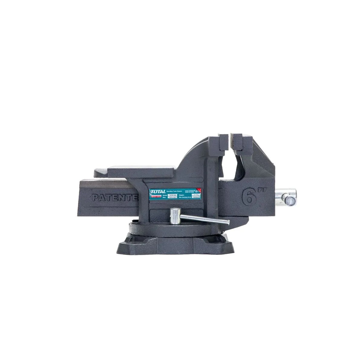 Menghină de banc Total THT6166, 150 mm (6"), bază rotativă - imagine 3
