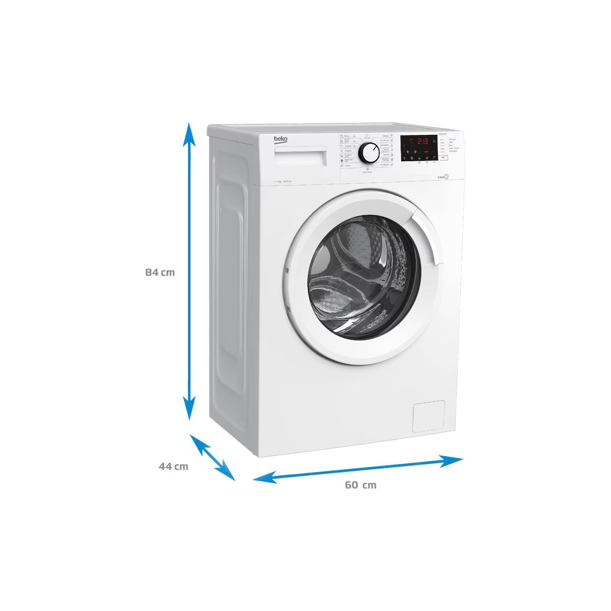 Mașină de spălat rufe Beko WUE6512XWST 6 kg 1000 rpm - imagine 5