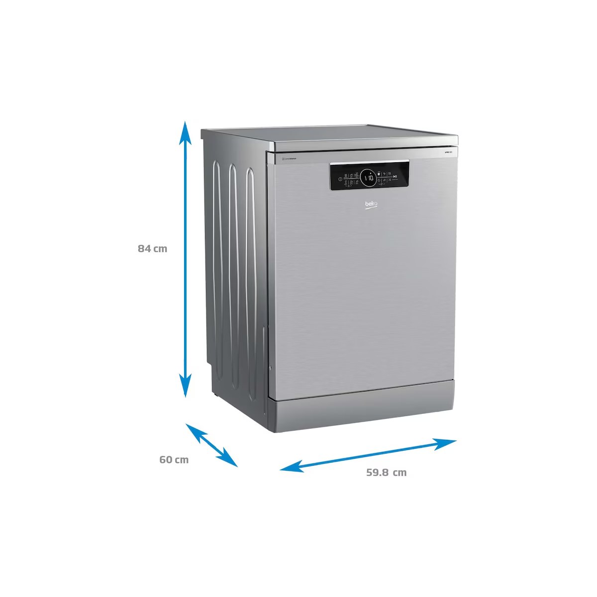 Mașină de spălat vase Beko BDFN36640XC, 16 seturi, inox, clasa C - imagine 4